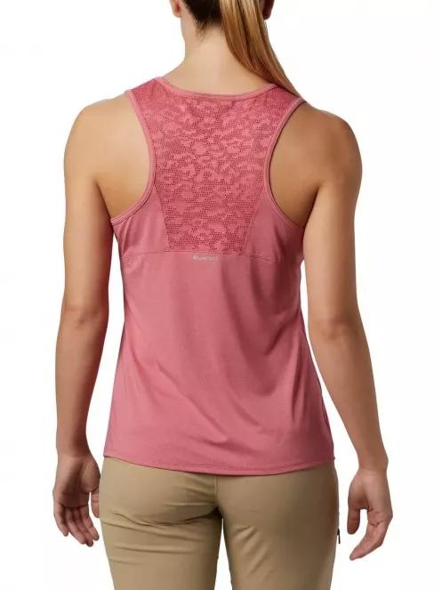 tricou de sport fara maneci pt. femei Columbia Peak To Point II Tank roz 3