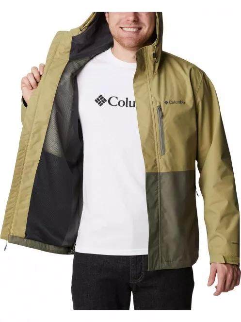 haine de ploaie pt. barbati Columbia Hikebound Jacket verde 5