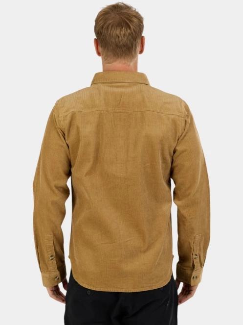 camasa cu maneci lungi pt. barbati Fundango Oregon Corduroy Shirt galben 3