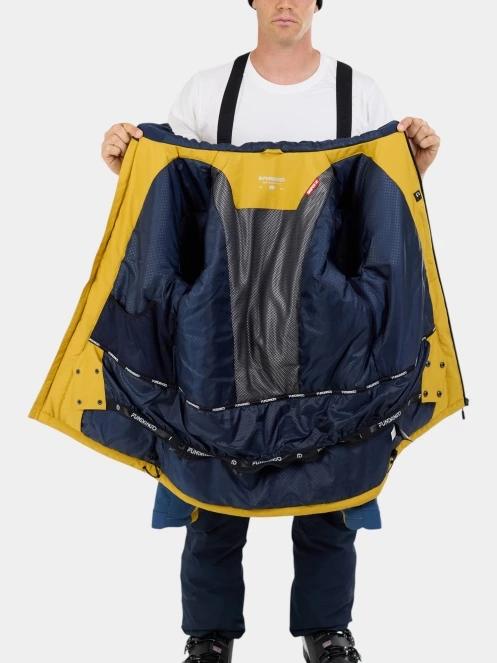 geaca de schi pt. barbati Fundango Horatio Allmountain Jacket galben 5
