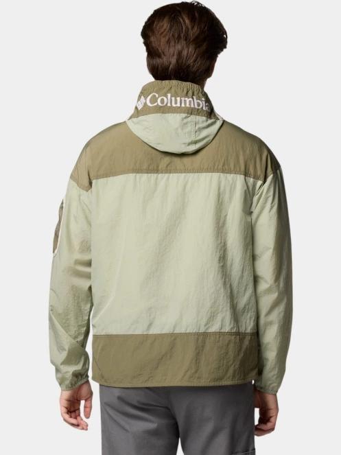 geaca de vant pt. barbati Columbia Challenger II Windbreaker verde deschis 4