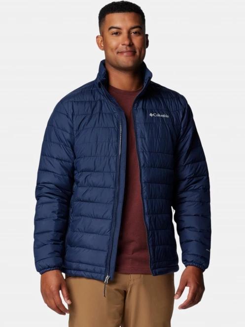 geaca matlasata de tranzitie pt. barbati Columbia Powder Lite II Jacket albastru inchis 6
