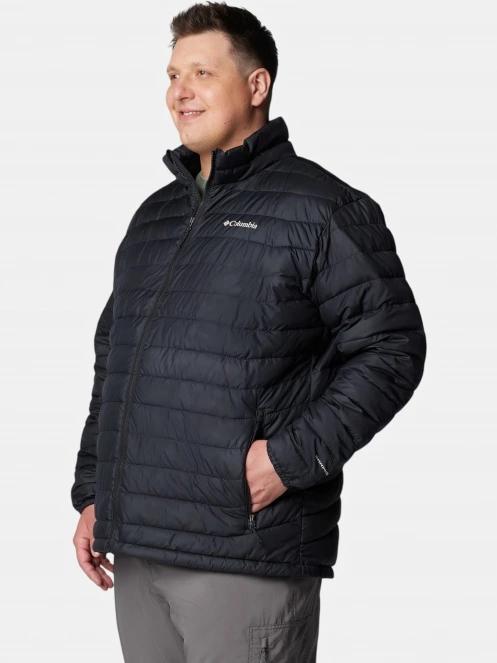 geaca matlasata de tranzitie pt. barbati Columbia Powder Lite II Jacket negru 3