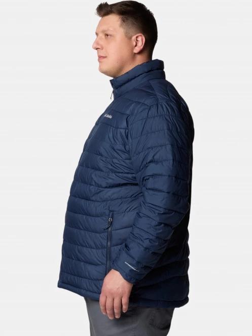geaca matlasata de tranzitie pt. barbati Columbia Powder Lite II Jacket albastru inchis 3
