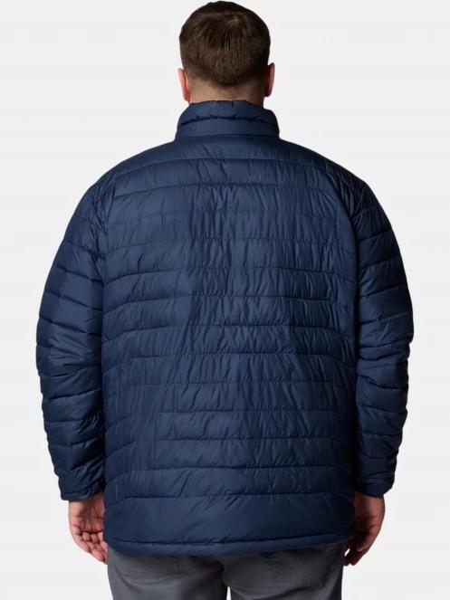 geaca matlasata de tranzitie pt. barbati Columbia Powder Lite II Jacket albastru inchis 4