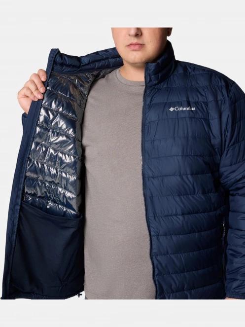 geaca matlasata de tranzitie pt. barbati Columbia Powder Lite II Jacket albastru inchis 5