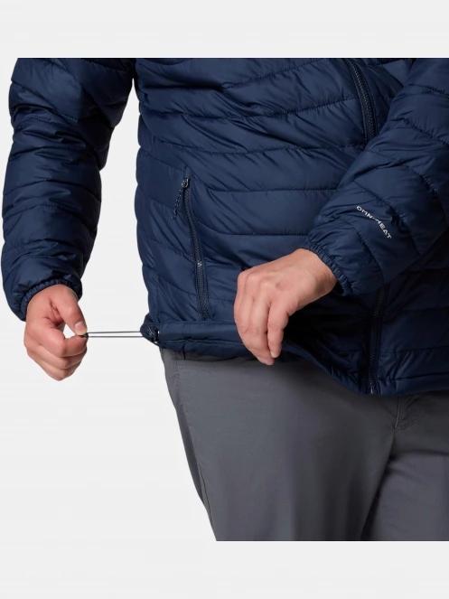geaca matlasata de tranzitie pt. barbati Columbia Powder Lite II Jacket albastru inchis 7