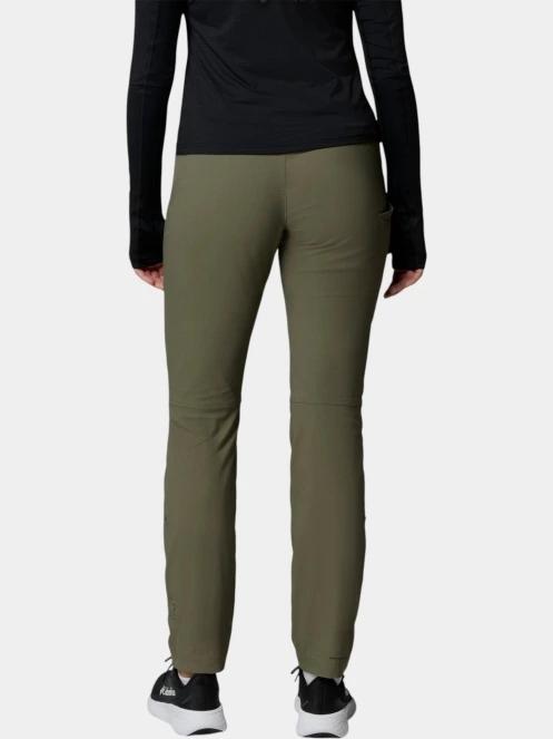 pantaloni de drumetie pt. femei Columbia Leslie Falls Pant II verde inchis 4
