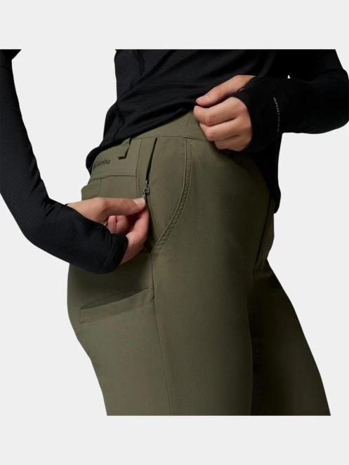 pantaloni de drumetie pt. femei Columbia Leslie Falls Pant II verde inchis 9