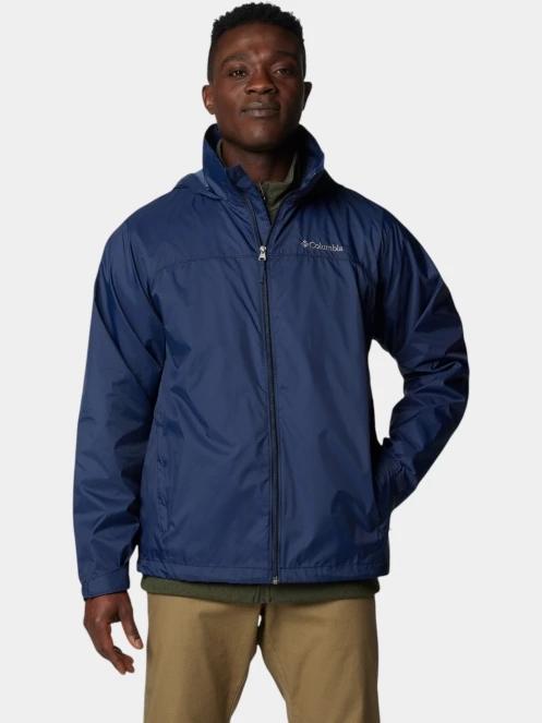 geaca de vant pt. barbati Columbia Glennaker Lake II Rain Jacket albastru inchis 2