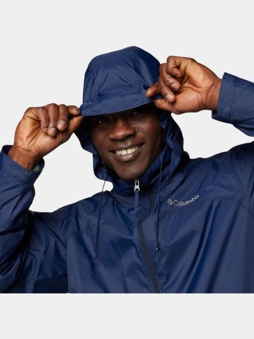 geaca de vant pt. barbati Columbia Glennaker Lake II Rain Jacket albastru inchis 7
