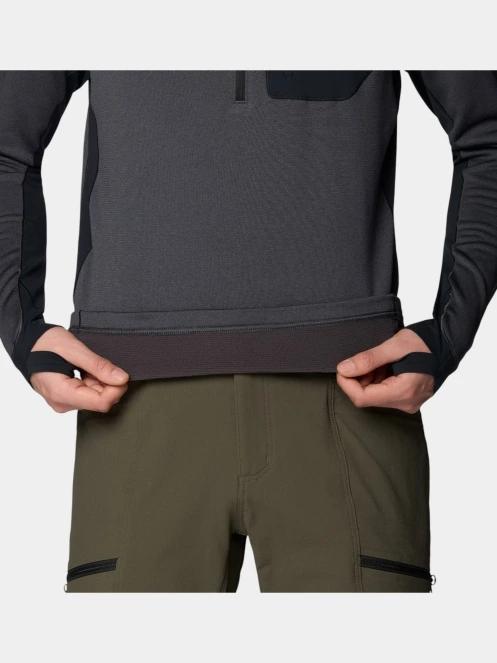 pulover pt. barbati Mountain Hardwear Up First™ Tech Fleece Quarter Zip gri 6