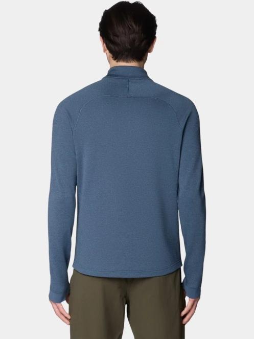 pulover pt. barbati Mountain Hardwear Up First™ Tech Fleece Quarter Zip albastru 4