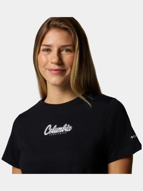 tricou cu maneci scurte pt. femei Columbia Rolling Bend Graphic Short Sleeve Shirt negru 6