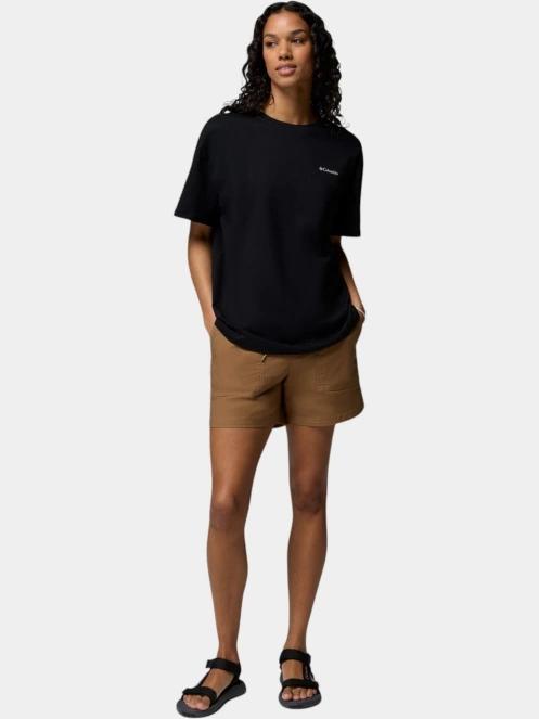 tricou cu maneci scurte pt. femei Columbia Rolling Bend Graphic Oversized Tee negru 5