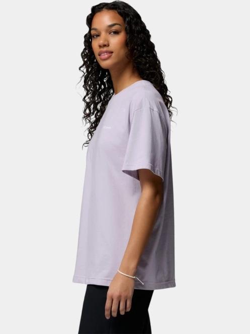 tricou cu maneci scurte pt. femei Columbia Rolling Bend Graphic Oversized Tee violet 3