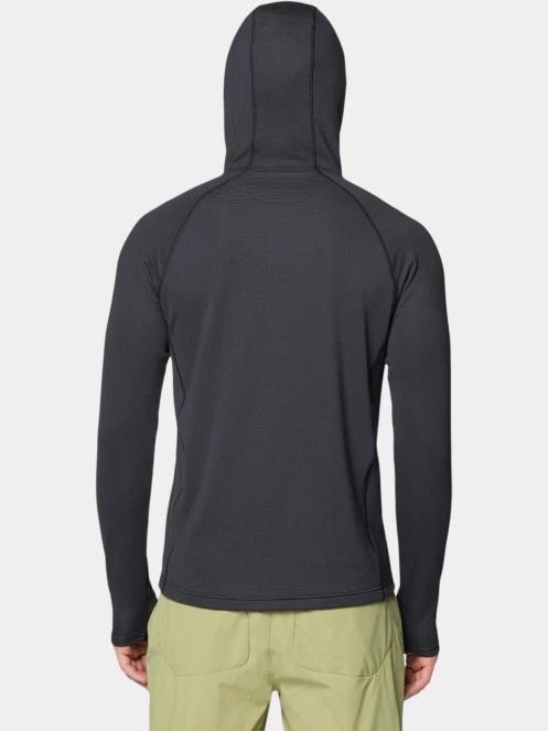 pulover cu gluga pt. barbati Mountain Hardwear Crater Lake™ Heavyweight Half Zip Hoody negru 4