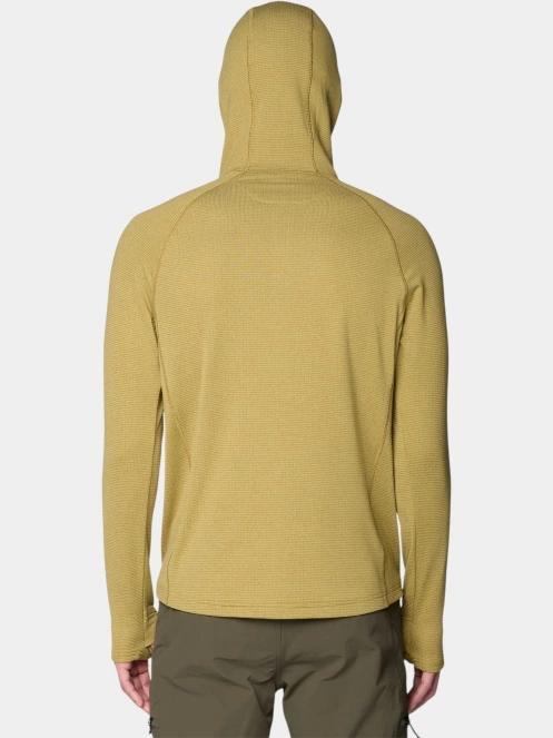 pulover cu gluga pt. barbati Mountain Hardwear Crater Lake™ Heavyweight Half Zip Hoody verde 4