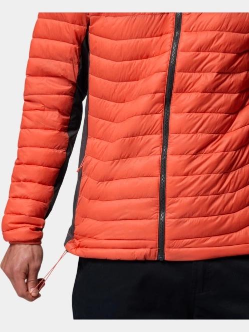 jacheta de primavara pt. barbati Columbia Powder Pass Hybrid Jacket portocaliu 7