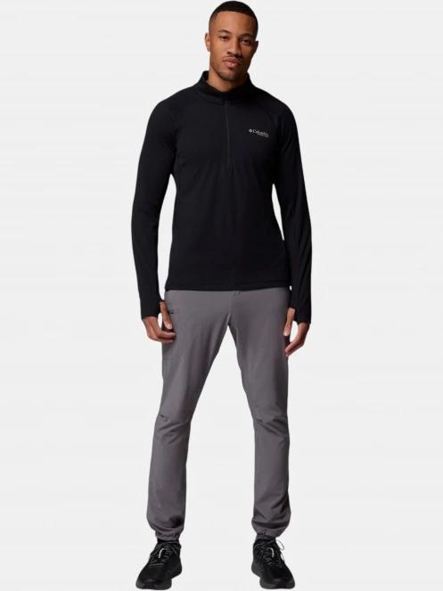 pulover polar pt. barbati Columbia DriVenture Half Zip negru 5