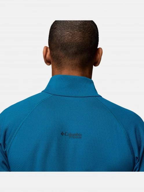 pulover polar pt. barbati Columbia DriVenture Half Zip albastru 9