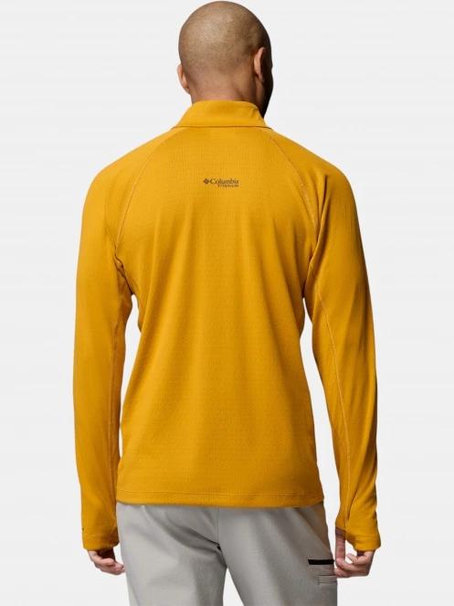 pulover polar pt. barbati Columbia DriVenture Half Zip portocaliu 4