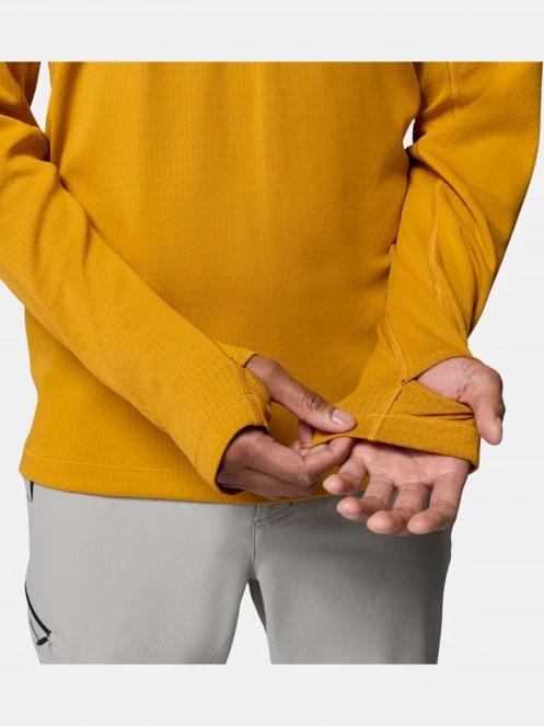 pulover polar pt. barbati Columbia DriVenture Half Zip portocaliu 8