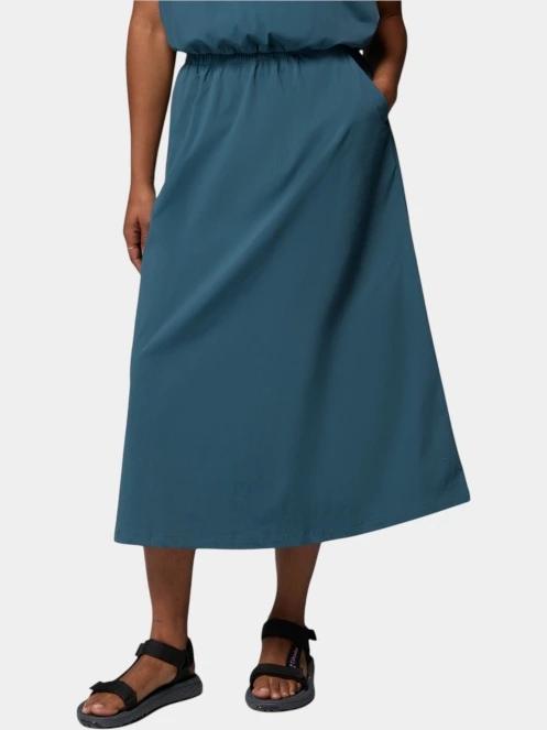 fusta maxi pt. femei Columbia Chill Creek Long Woven Skirt albastru 2