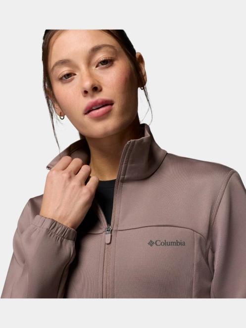 pulover polar pt. femei Columbia Sloan Crest Spacer Fleece Full Zip gri 7