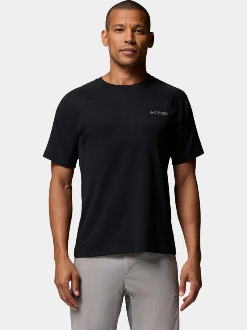 tricou pentru sport, cu maneci scurte pt. barbati Columbia Driventure Short Sleeve negru 2