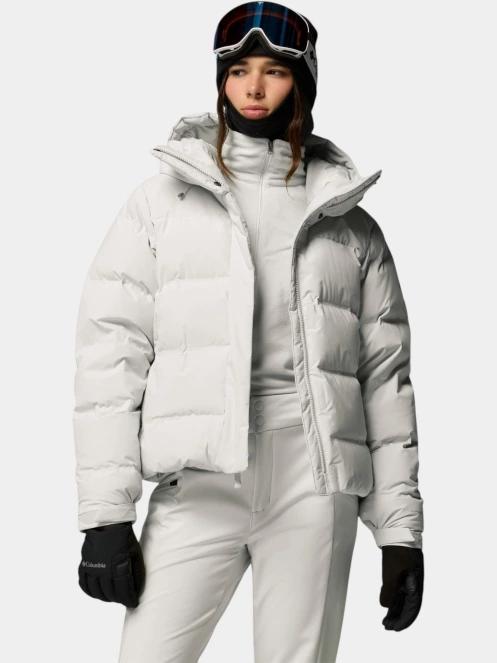 geaca de schi pt. femei Columbia Roffe Ridge Down Heat Seal Jacket nisip 6
