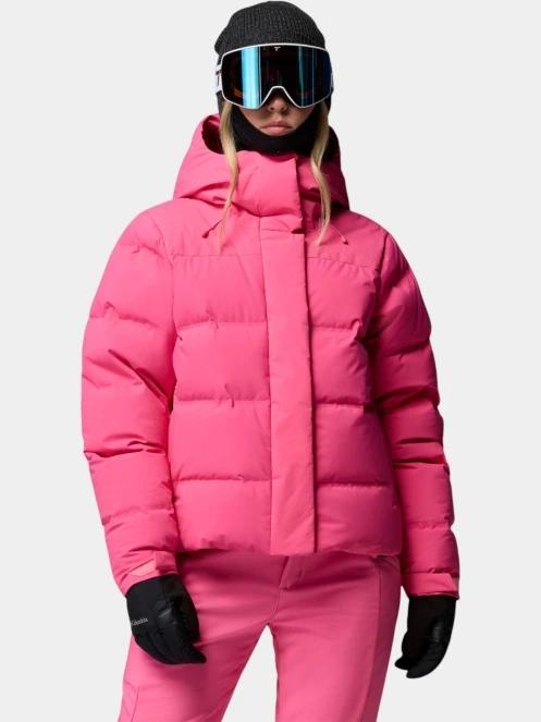 geaca de schi pt. femei Columbia Roffe Ridge Down Heat Seal Jacket magenta 2