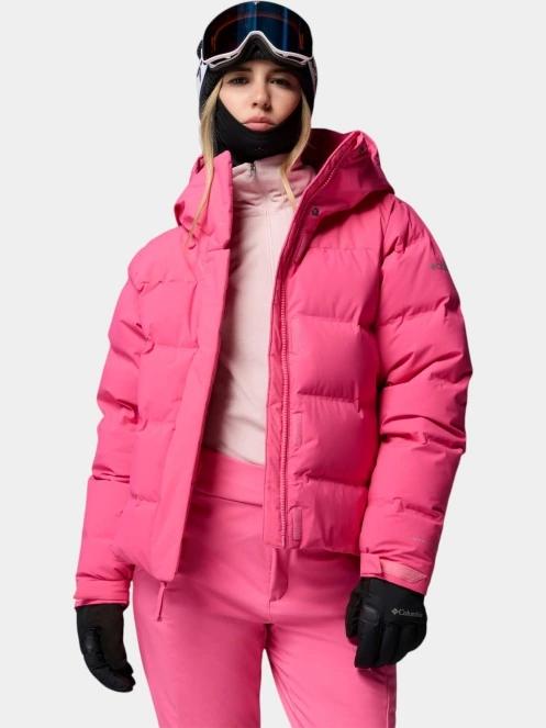 geaca de schi pt. femei Columbia Roffe Ridge Down Heat Seal Jacket magenta 6