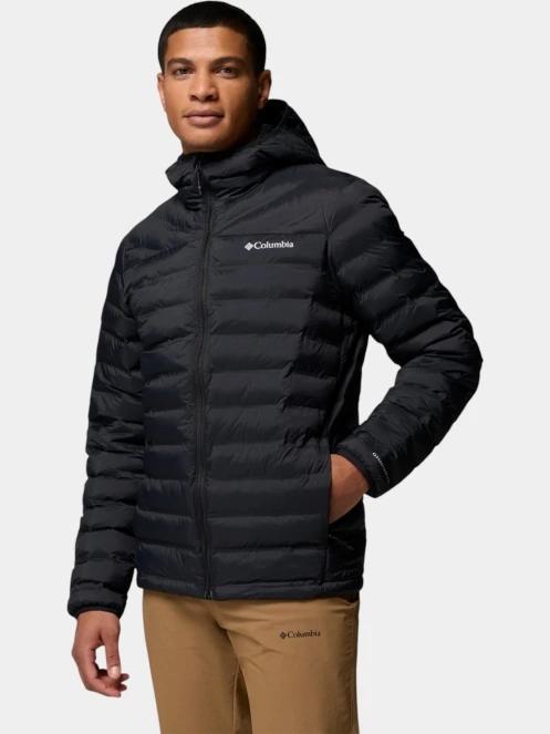 geaca matlasata de tranzitie pt. barbati Columbia Terwilliger Trail Heat Seal Hooded Jacket negru 2
