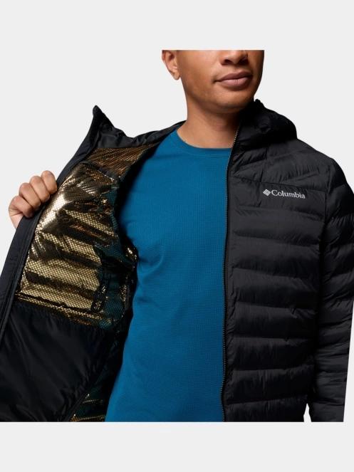 geaca matlasata de tranzitie pt. barbati Columbia Terwilliger Trail Heat Seal Hooded Jacket negru 8