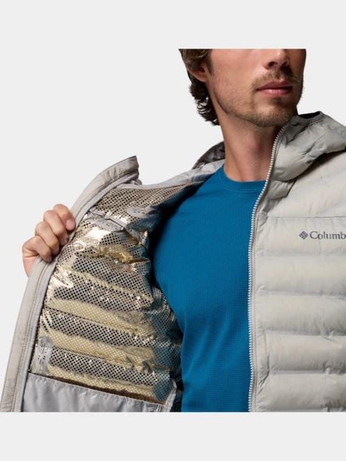 geaca matlasata de tranzitie pt. barbati Columbia Terwilliger Trail Heat Seal Hooded Jacket gri 7