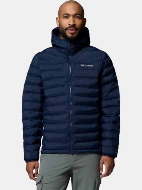 geaca matlasata de tranzitie pt. barbati Columbia Terwilliger Trail Heat Seal Hooded Jacket albastru inchis 2