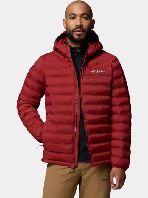geaca matlasata de tranzitie pt. barbati Columbia Terwilliger Trail Heat Seal Hooded Jacket rosu 6