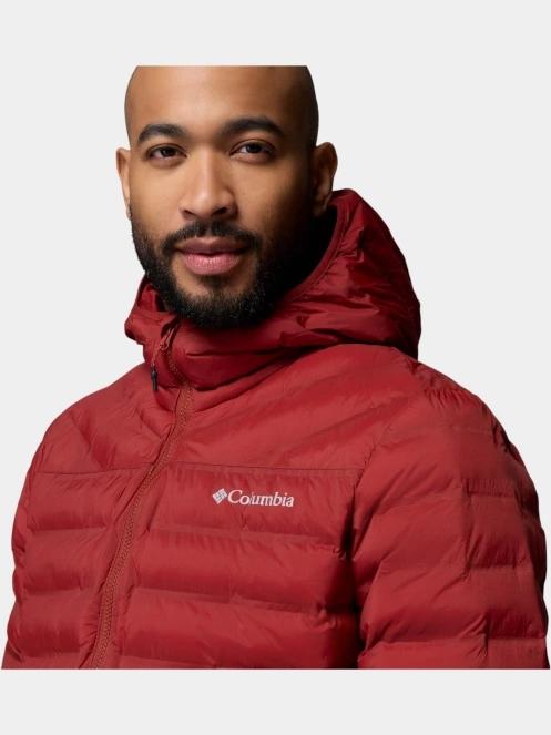 geaca matlasata de tranzitie pt. barbati Columbia Terwilliger Trail Heat Seal Hooded Jacket rosu 9