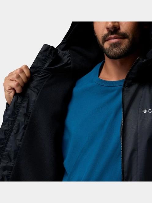 jacheta de primavara pt. barbati Columbia Glenbrook Bend Fleece Lined Jacket negru 8