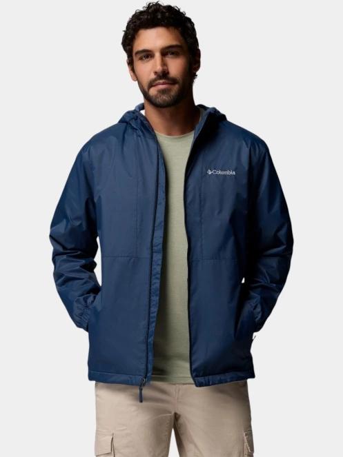 jacheta de primavara pt. barbati Columbia Glenbrook Bend Fleece Lined Jacket albastru inchis 6