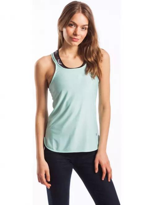 tricou de sport fara maneci pt. femei Fundango Mira verde 2