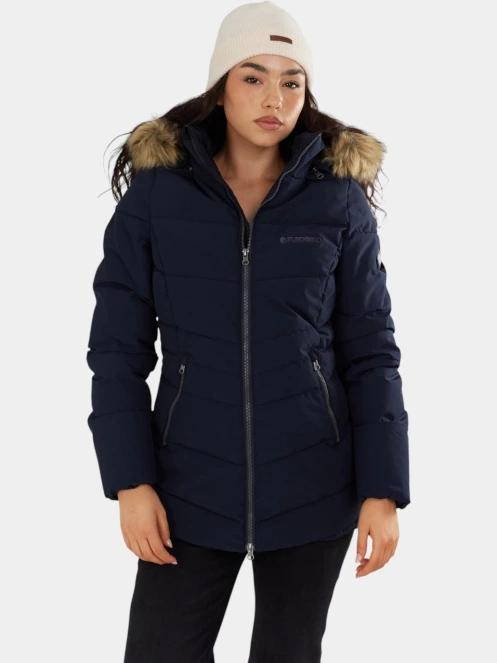 jacheta de iarna pt. femei Fundango Prue Padded Jacket albastru inchis 2