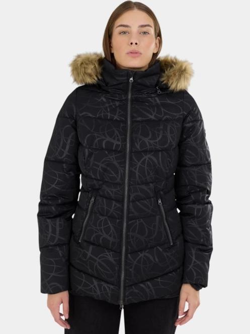 jacheta de iarna pt. femei Fundango Prue Padded Jacket negru 2
