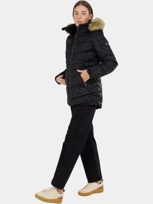 jacheta de iarna pt. femei Fundango Prue Padded Jacket negru 4