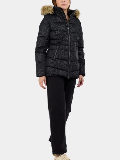 jacheta de iarna pt. femei Fundango Prue Padded Jacket negru 5