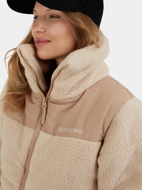 geaca matlasata de tranzitie pt. femei Fundango Nukka Padded Jacket nisip 6