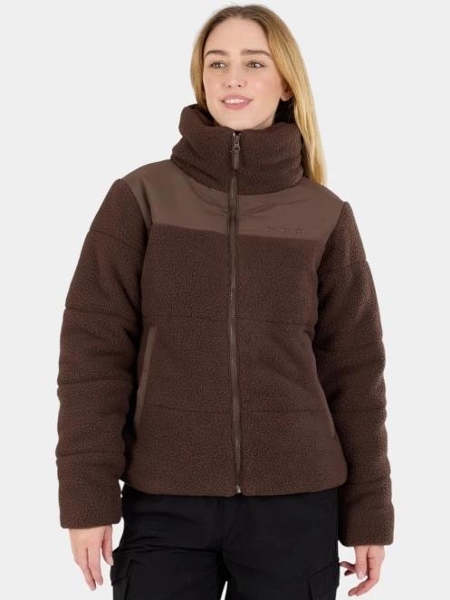 geaca matlasata de tranzitie pt. femei Fundango Nukka Padded Jacket maro 2