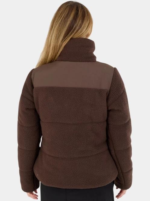 geaca matlasata de tranzitie pt. femei Fundango Nukka Padded Jacket maro 3