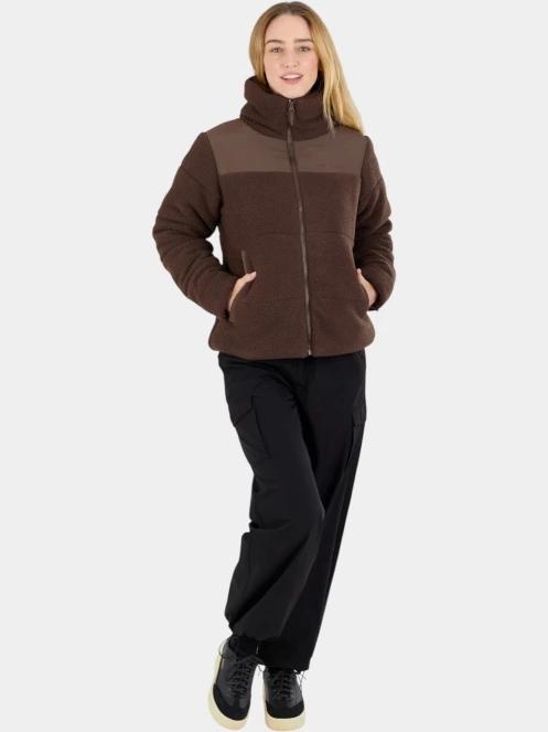 geaca matlasata de tranzitie pt. femei Fundango Nukka Padded Jacket maro 6